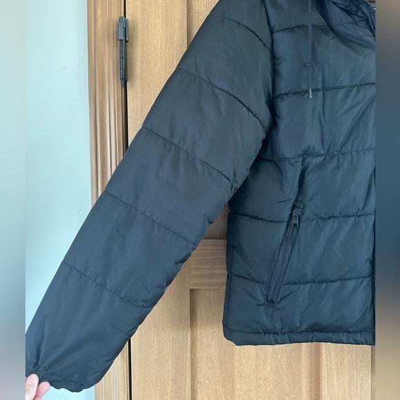 Men’s Aeropostale Black Down Puffer Jacket XS - Picture 5 of 10